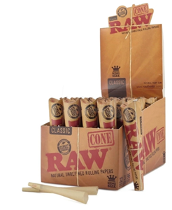 Raw  Classic King Size Cones