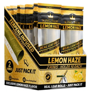 King Palms  2 Mini Rolls Lemon Haze
